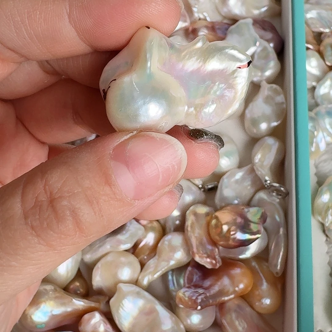 淡水珍珠颈饰银S925镶嵌L****g