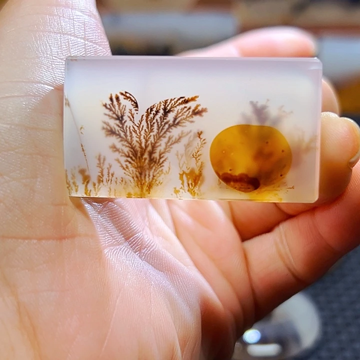 未镶嵌玛瑙/玉髓珠宝半成品