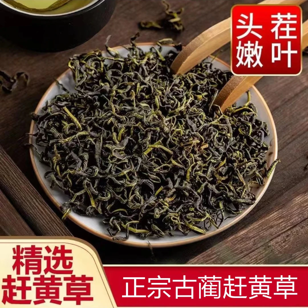 WN【头茬新货】赶黄草官方正品古蔺头茬赶黄草原色无添加可搭配枸杞