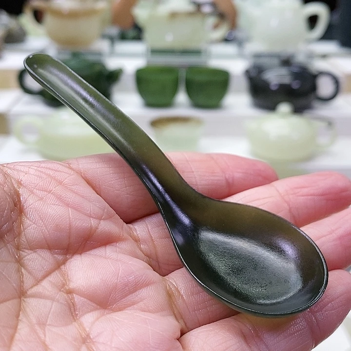 未镶嵌和田玉挂件勺子