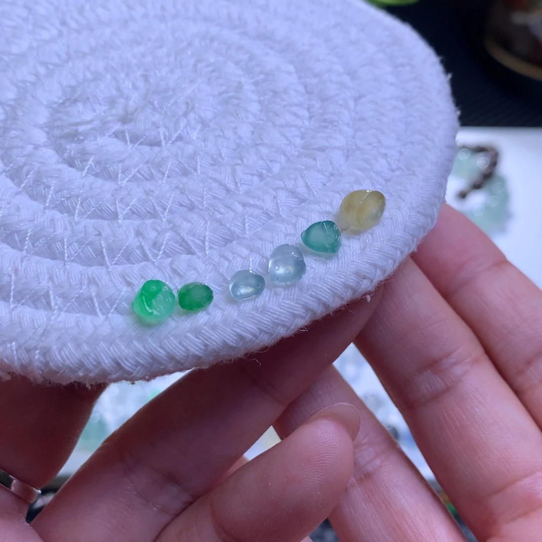 未镶嵌手链翡翠翡翠莲蓬