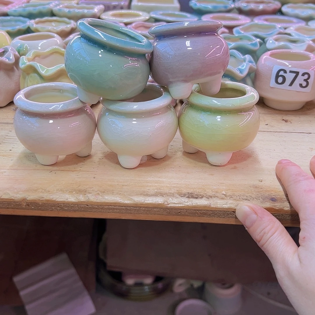 陶瓷花盆当场凑满12包邮