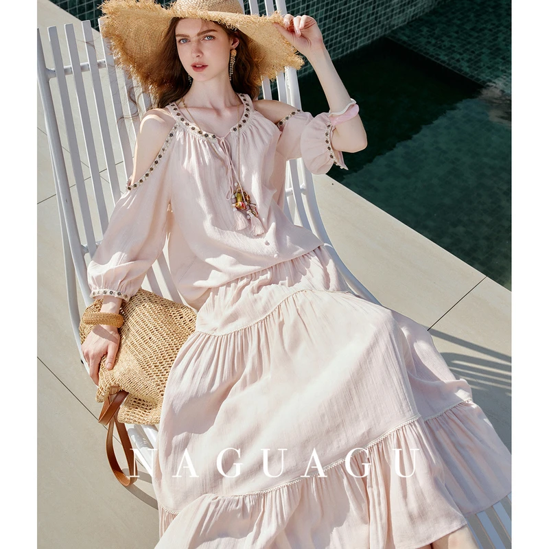 【南法漫游系列】肌理感面料连衣裙FY2CS0393-A