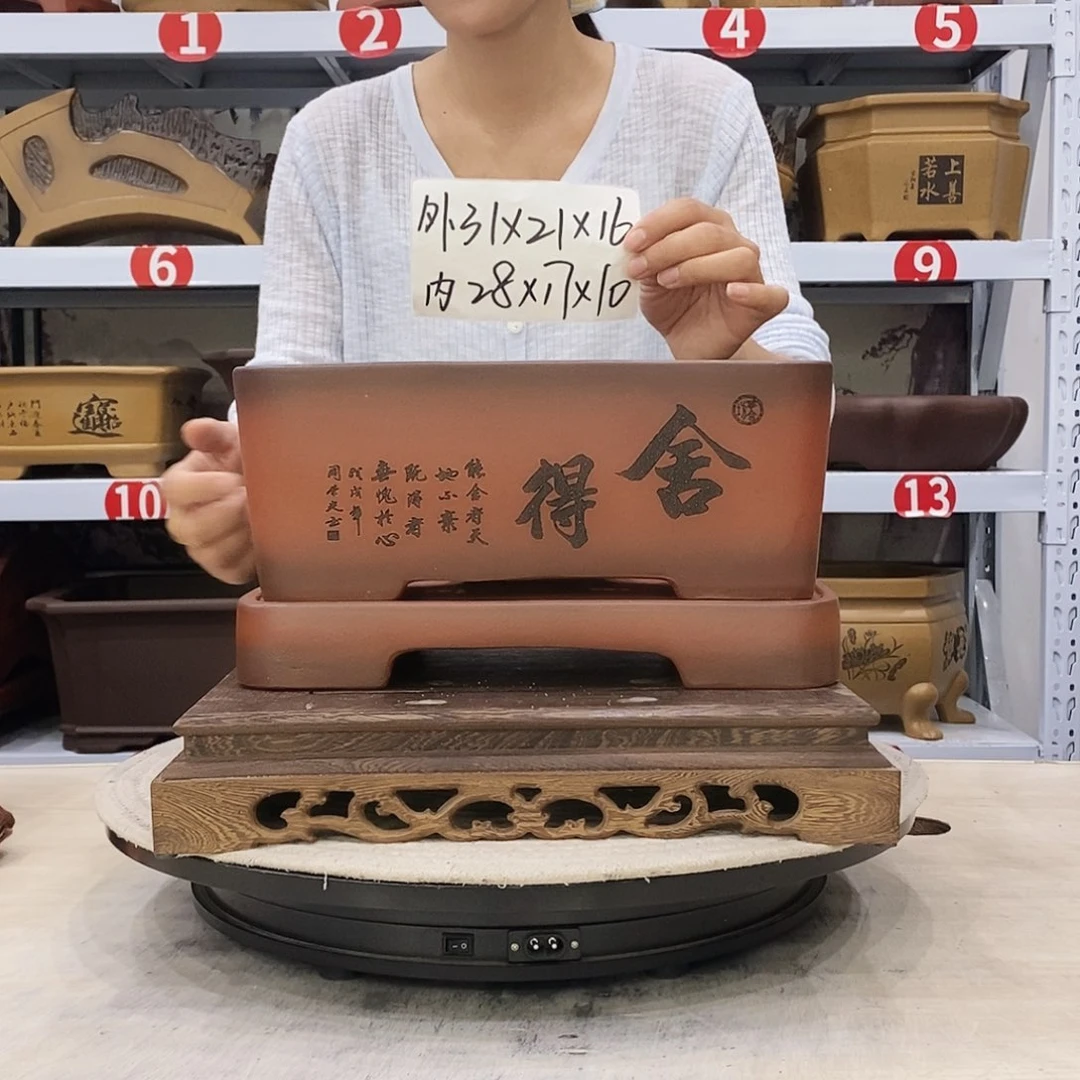 紫砂花盆紫砂花盆