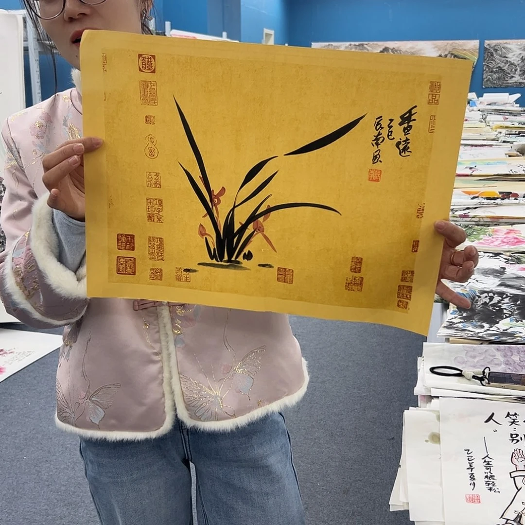 国画纯手绘国画作品欣赏