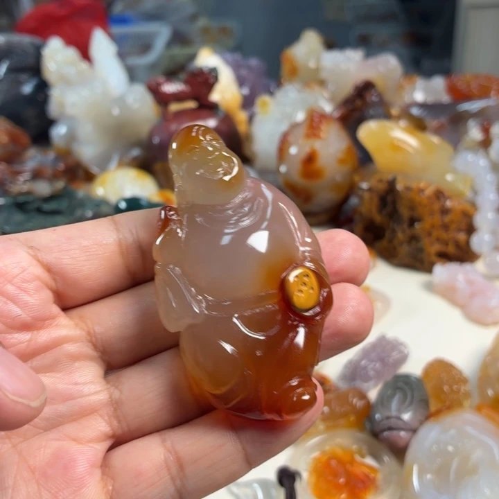 未镶嵌颈饰玛瑙/玉髓