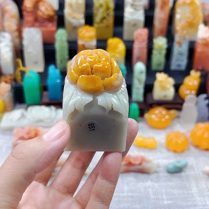 寿山石印石651包邮包刻