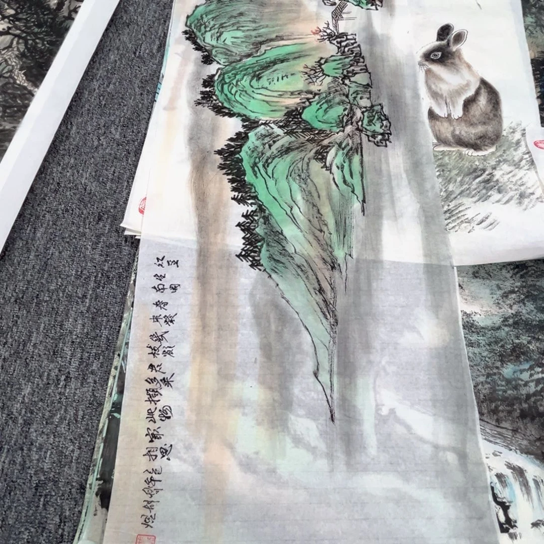 国画我们的生活是以自己138.35/微瑕