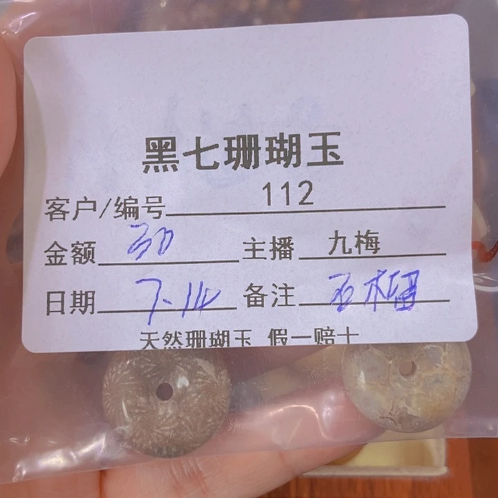 硅化珊瑚（珊瑚玉）未镶嵌颈饰石*