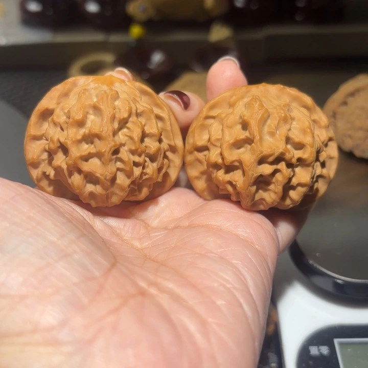 把件文玩核桃44龙鳞纹