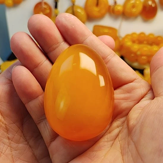 琥珀（水胆珀）未镶嵌颈饰