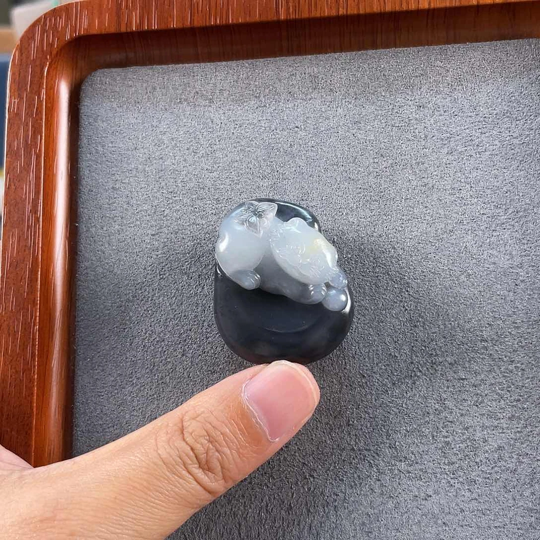 和田玉未镶嵌吊坠(不含链)