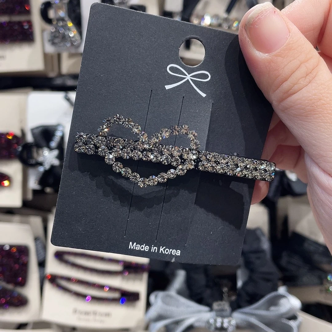 布艺非金属一字夹