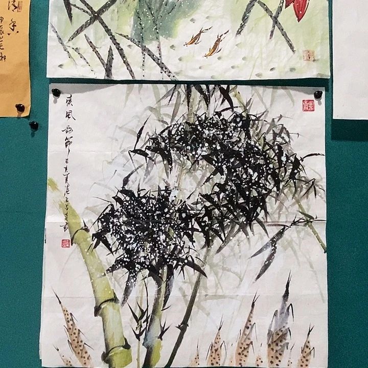 国画吕炎四尺斗方
