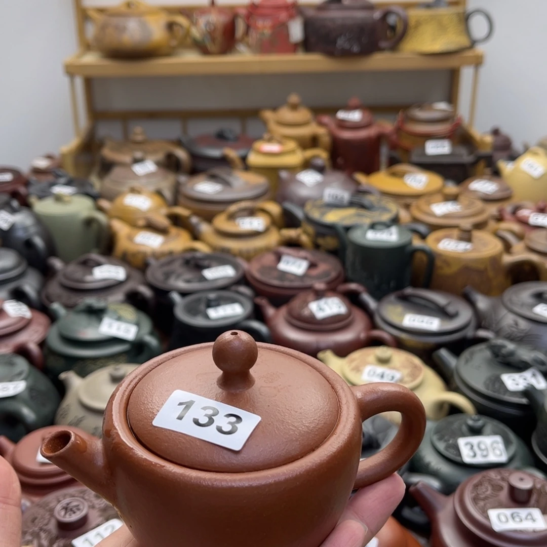 穿***甲口沿缺肉紫砂微瑕