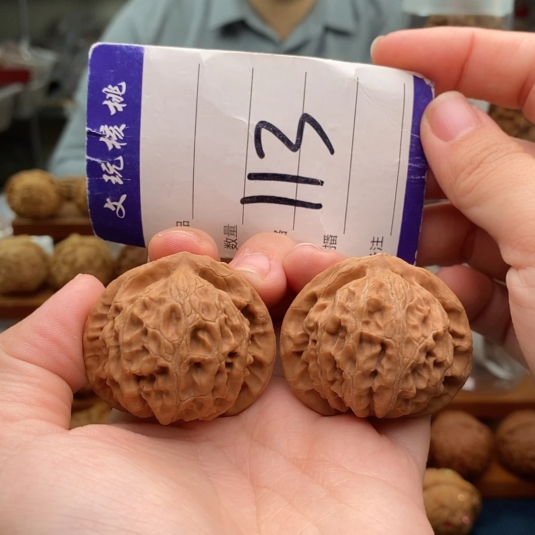 文玩核桃把件41宫灯