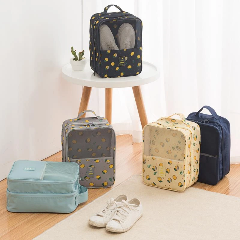 鞋袋子装鞋子的收纳袋旅行便携鞋袋防尘袋旅游拖鞋收纳包打包神器