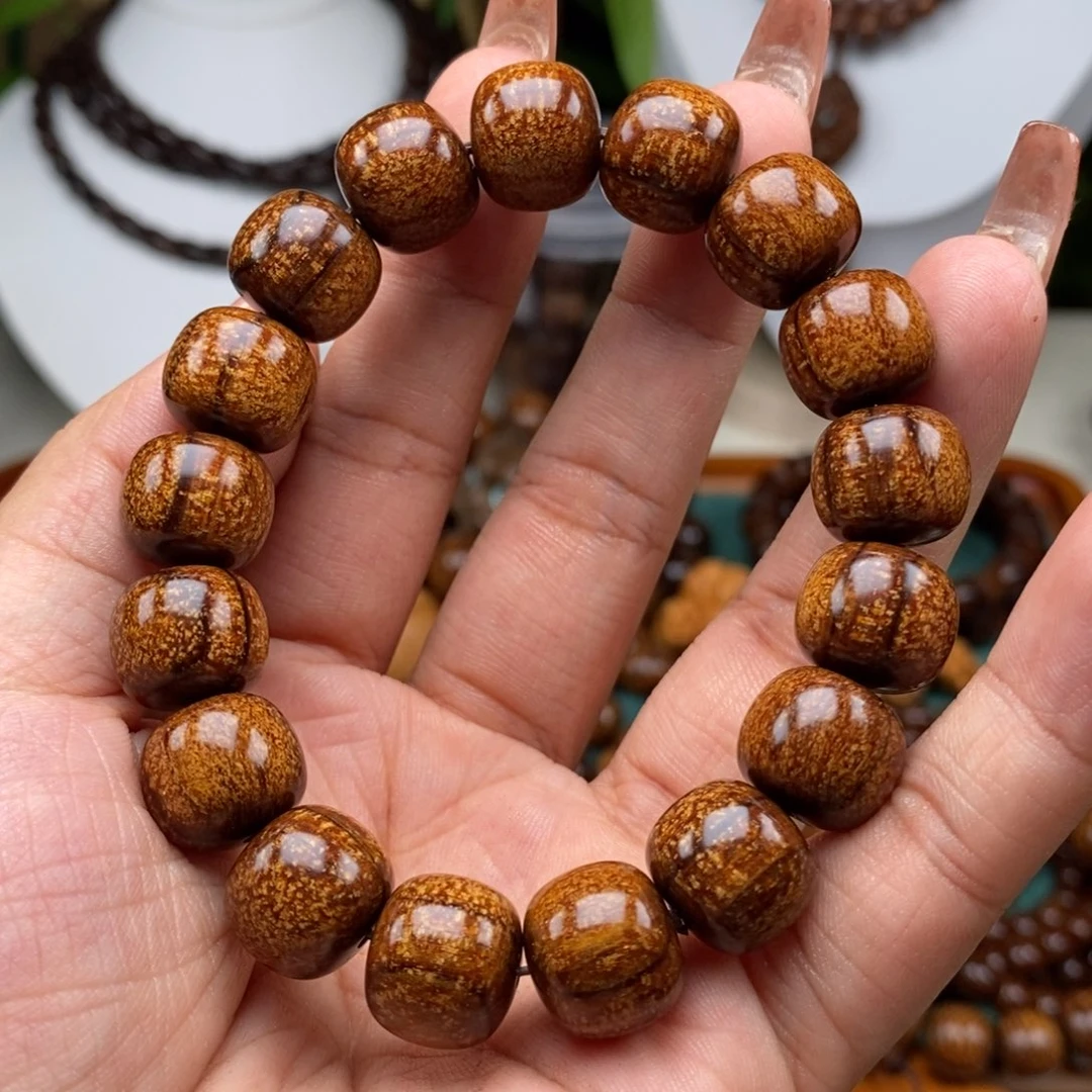 贡木手串/手链贡木1213果冻火焰爆龙一线天