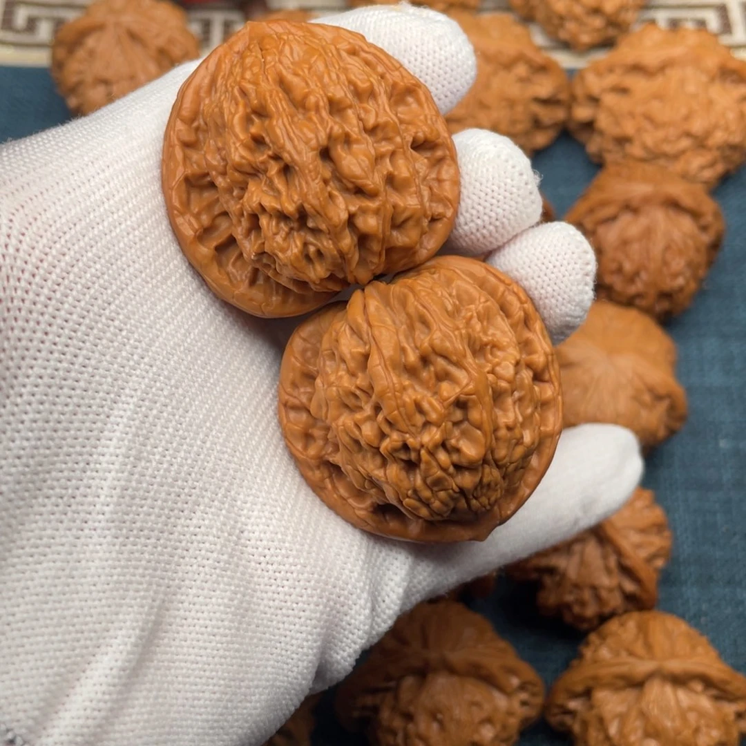 把件文玩核桃41精品虎头