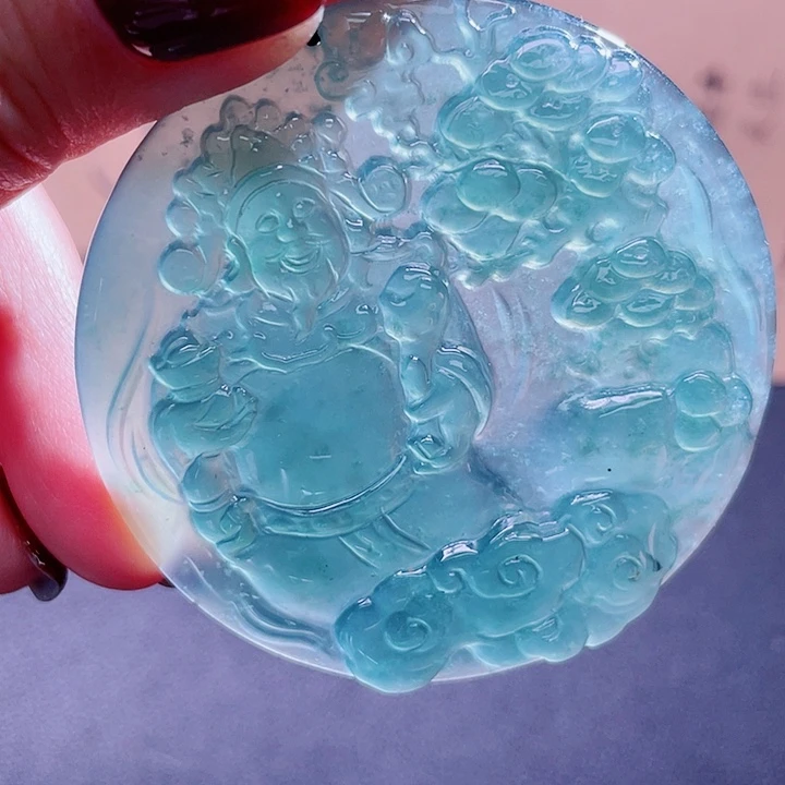 翡翠吊坠(不含链)未镶嵌