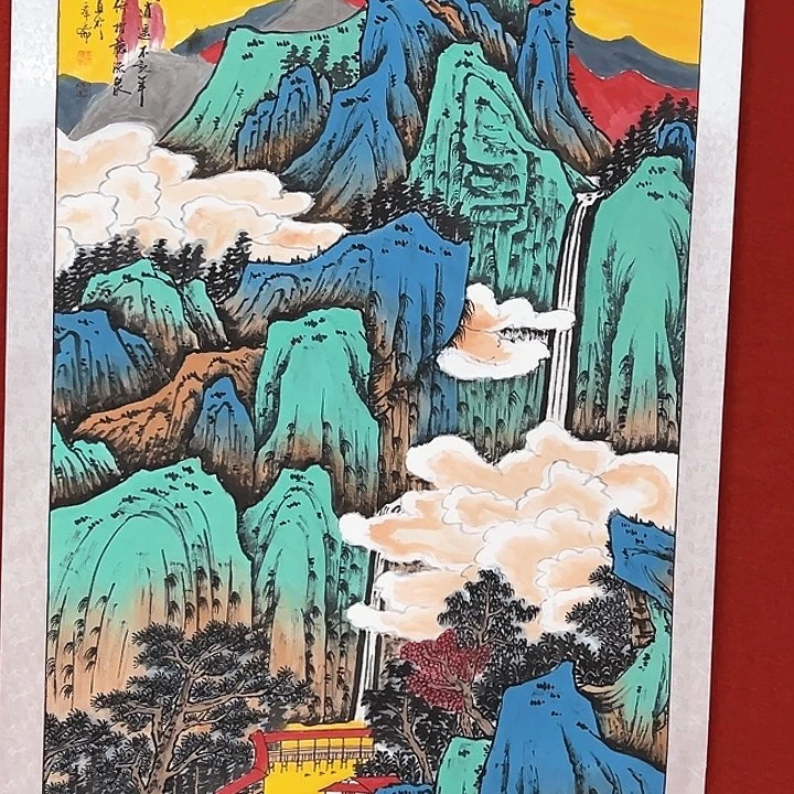 国画新年愿望希望大家身体健康