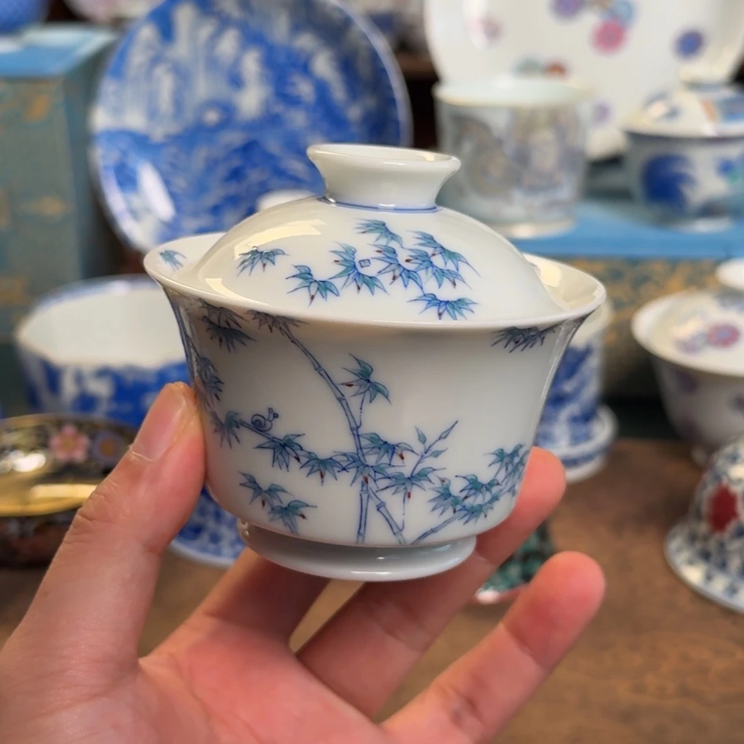纯手工手绘陶瓷茶具