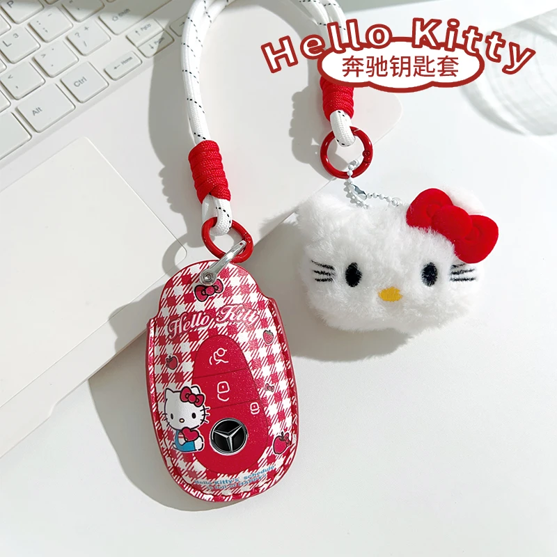 奔驰c260L钥匙套C级C200L壳a180L扣glc260包gla车e300l保护glk300