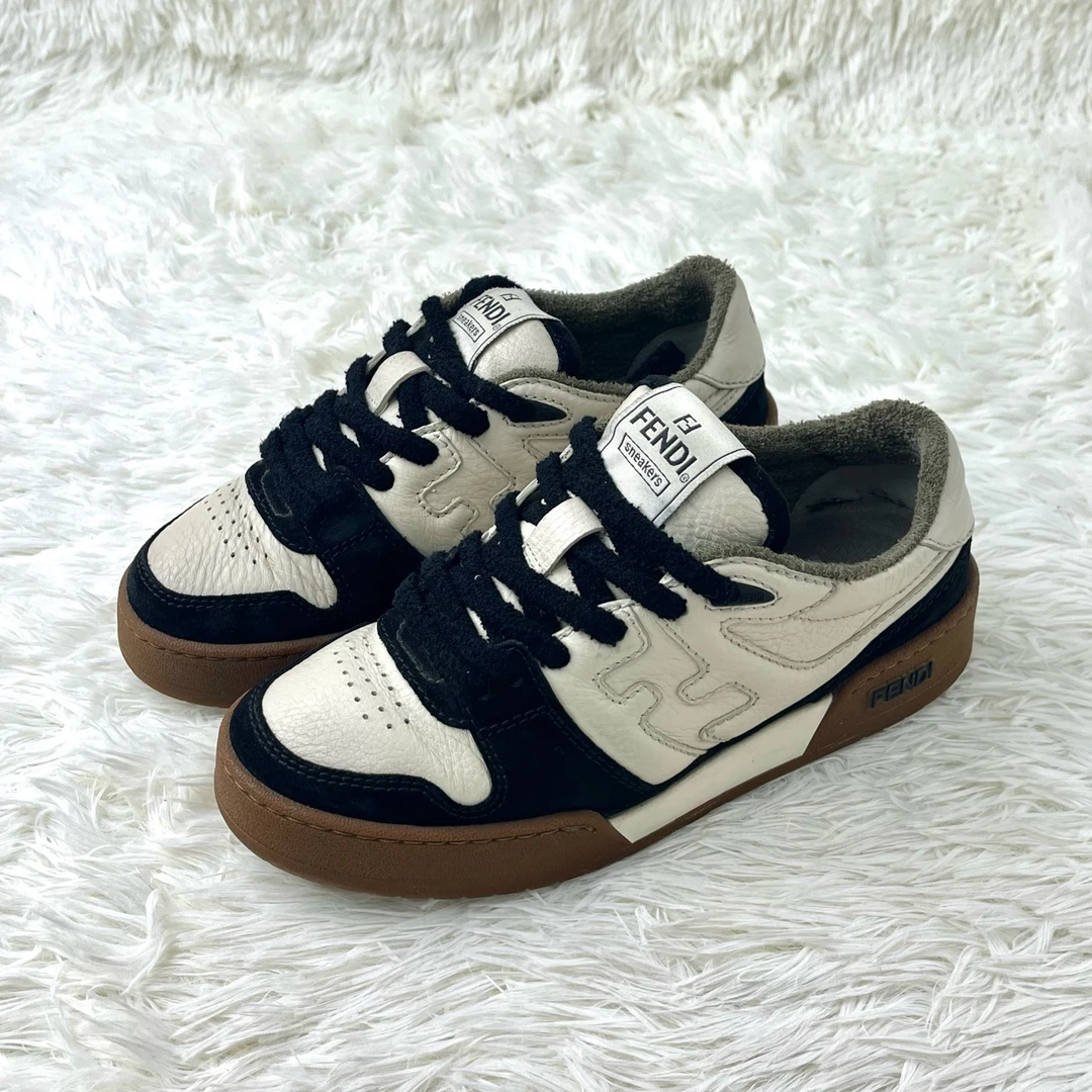 99新 FENDI/芬迪 Match 黑白棕经典配色 36码11973877