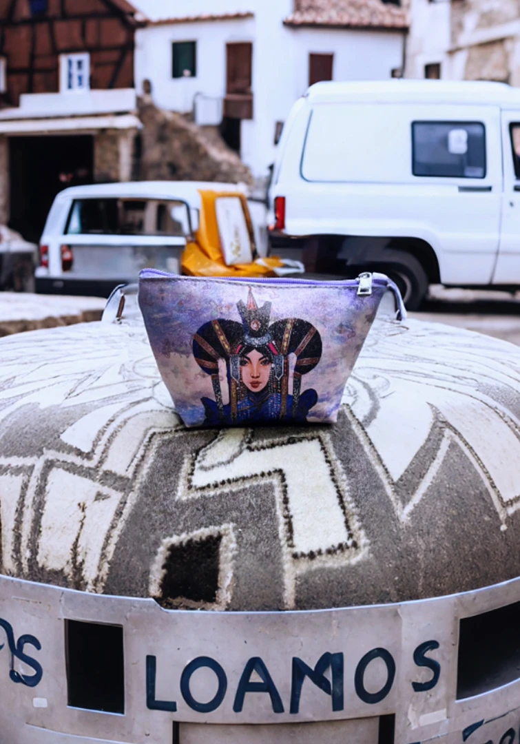 【花色 无礼盒】化妆包 蒙古风蒙古图案蒙古袍搭配彩妆包过年送礼