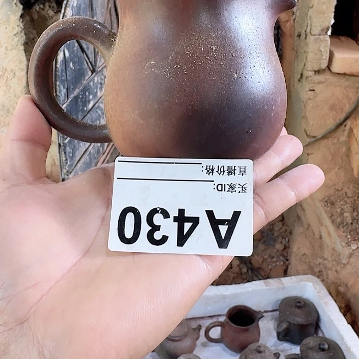 廖***森紫砂茶壶坭兴陶柴烧