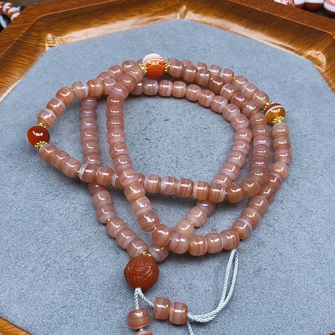 玛瑙/玉髓未镶嵌手链