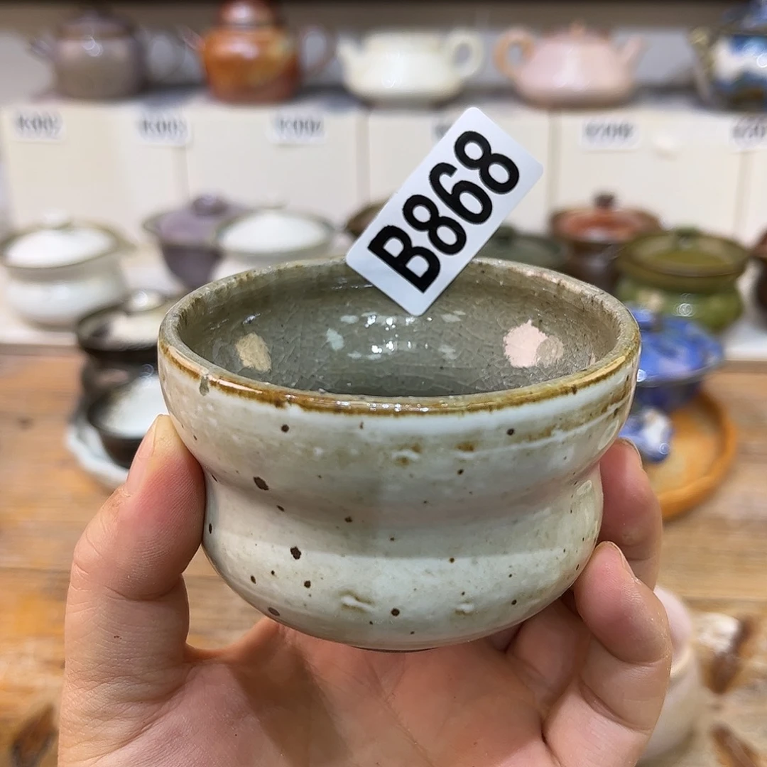 白泥茶杯陶瓷艺术