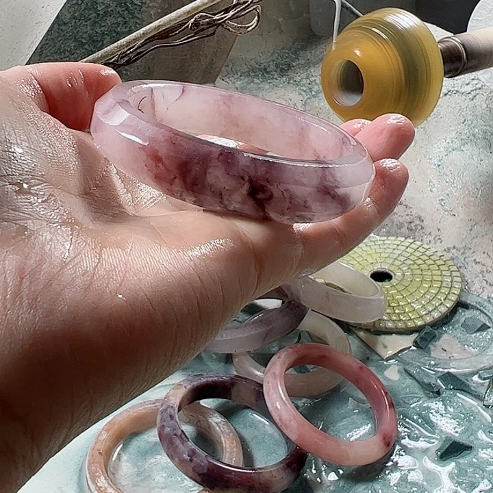 石英质玉手镯未镶嵌幸***#定制59不退换