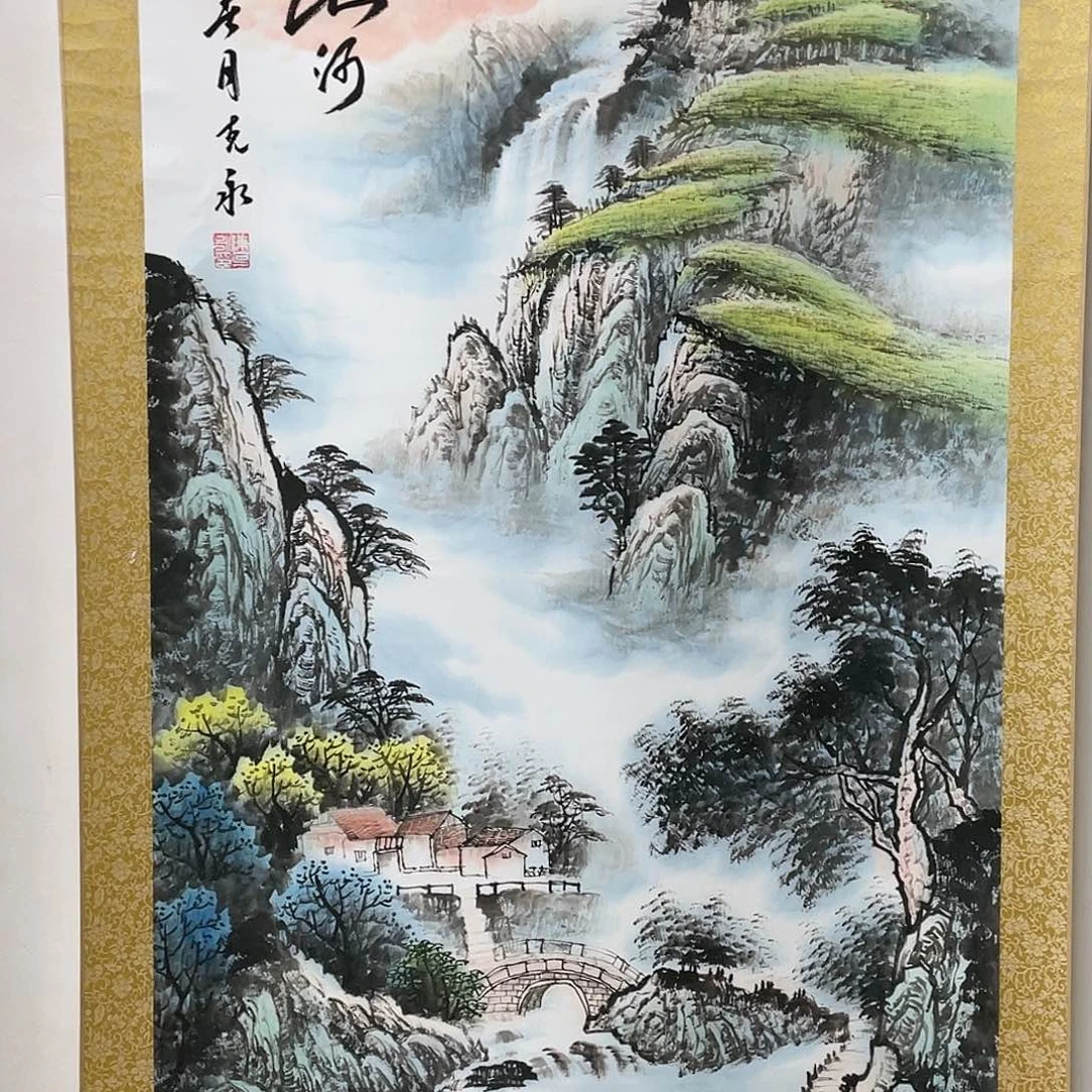国画老师手笔手绘作品图N