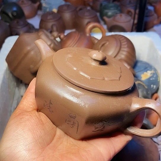 全手工制作宜兴紫砂壶