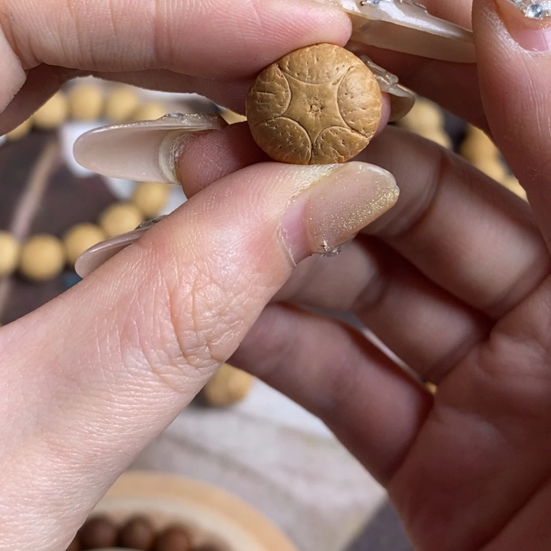 白***事吊坠凤眼菩提五星上将