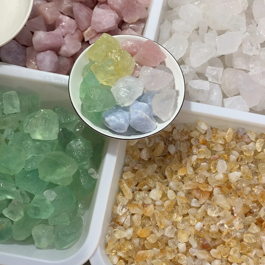S****水晶未镶嵌珠宝半成品天然