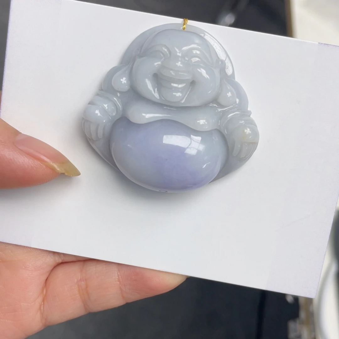 颈饰未镶嵌翡翠佛公