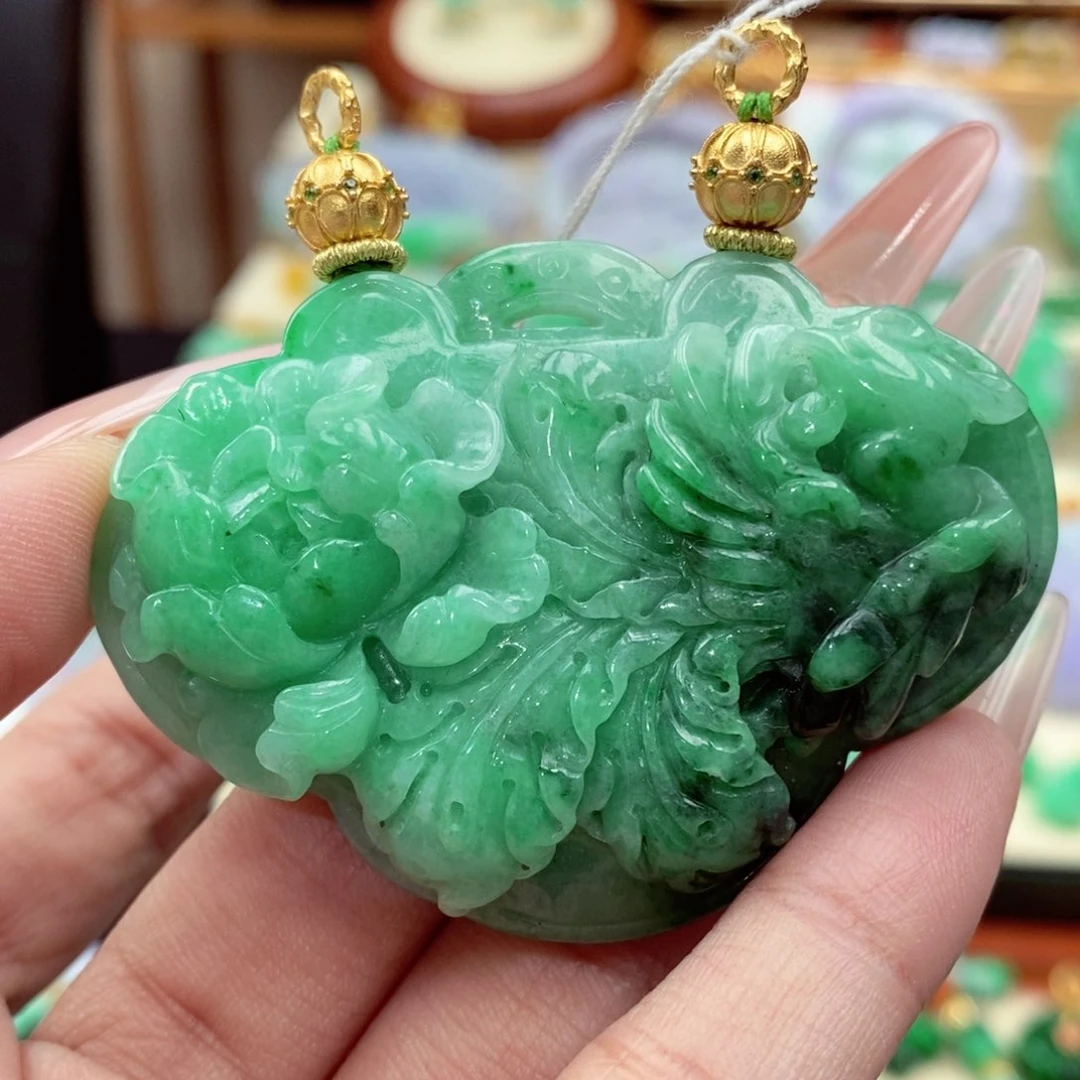 颈饰未镶嵌翡翠翡翠吊坠
