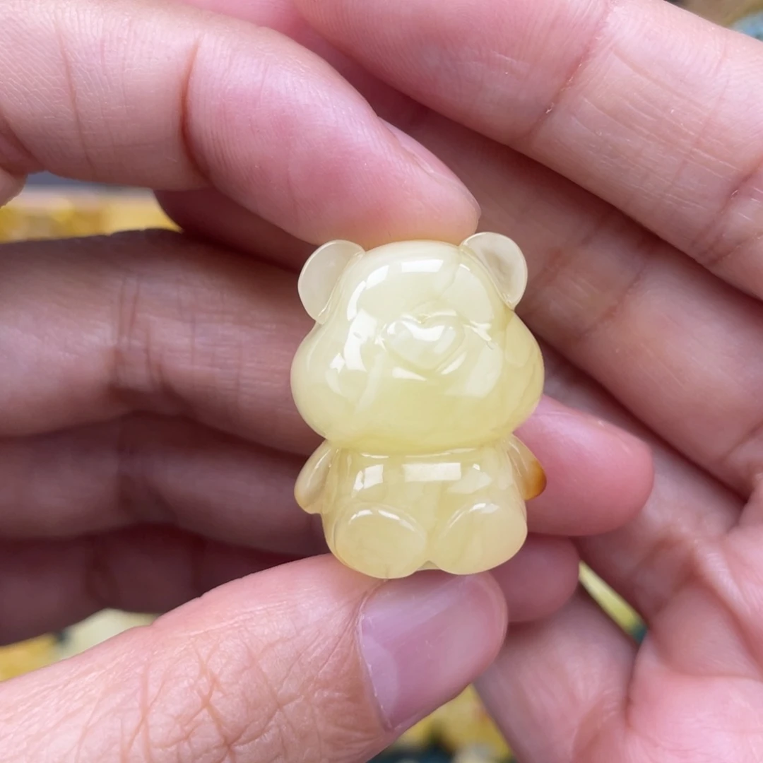 裸石琥珀未镶嵌蜜蜡