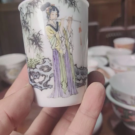 戴玉衡手绘陶瓷杯