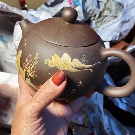 手工制作宜兴紫砂壶