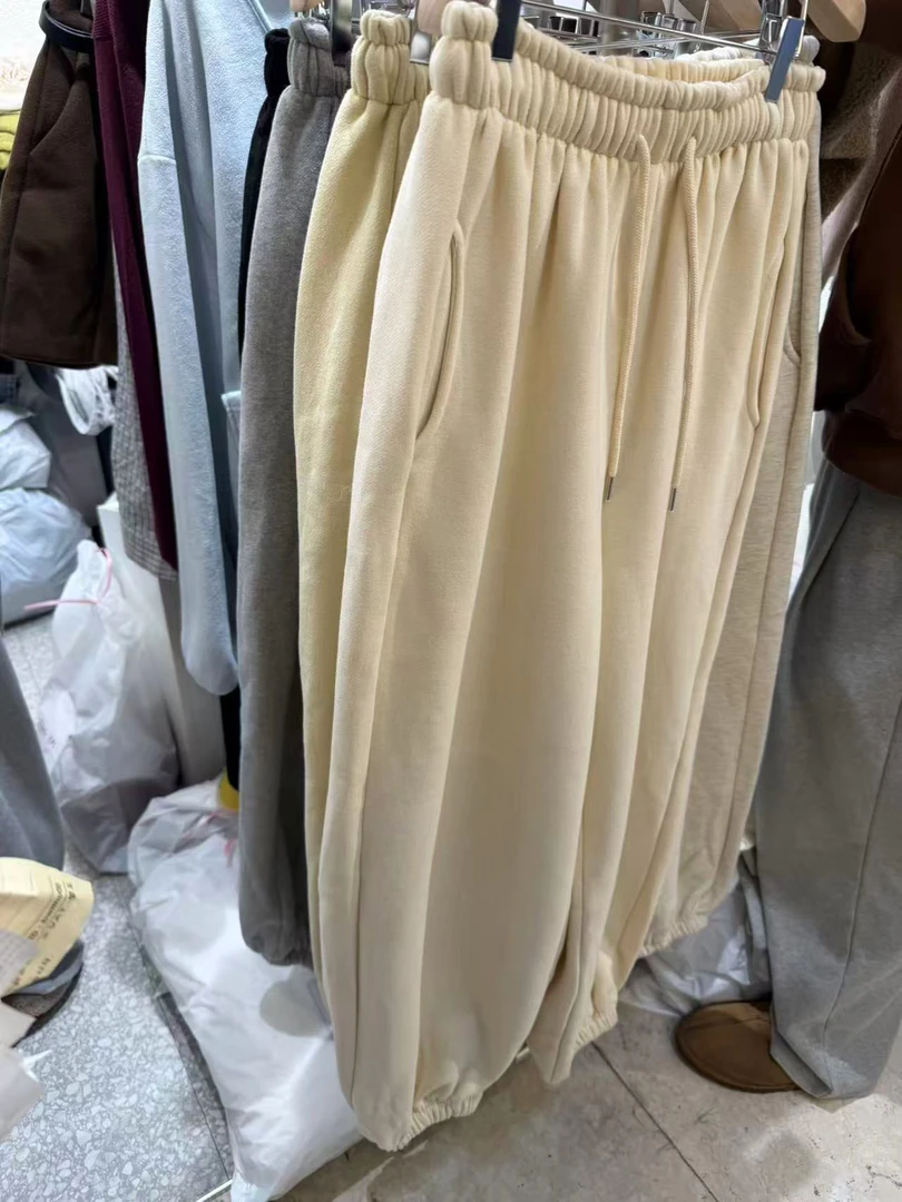 （NO退NO换）东大门代购裤子加绒