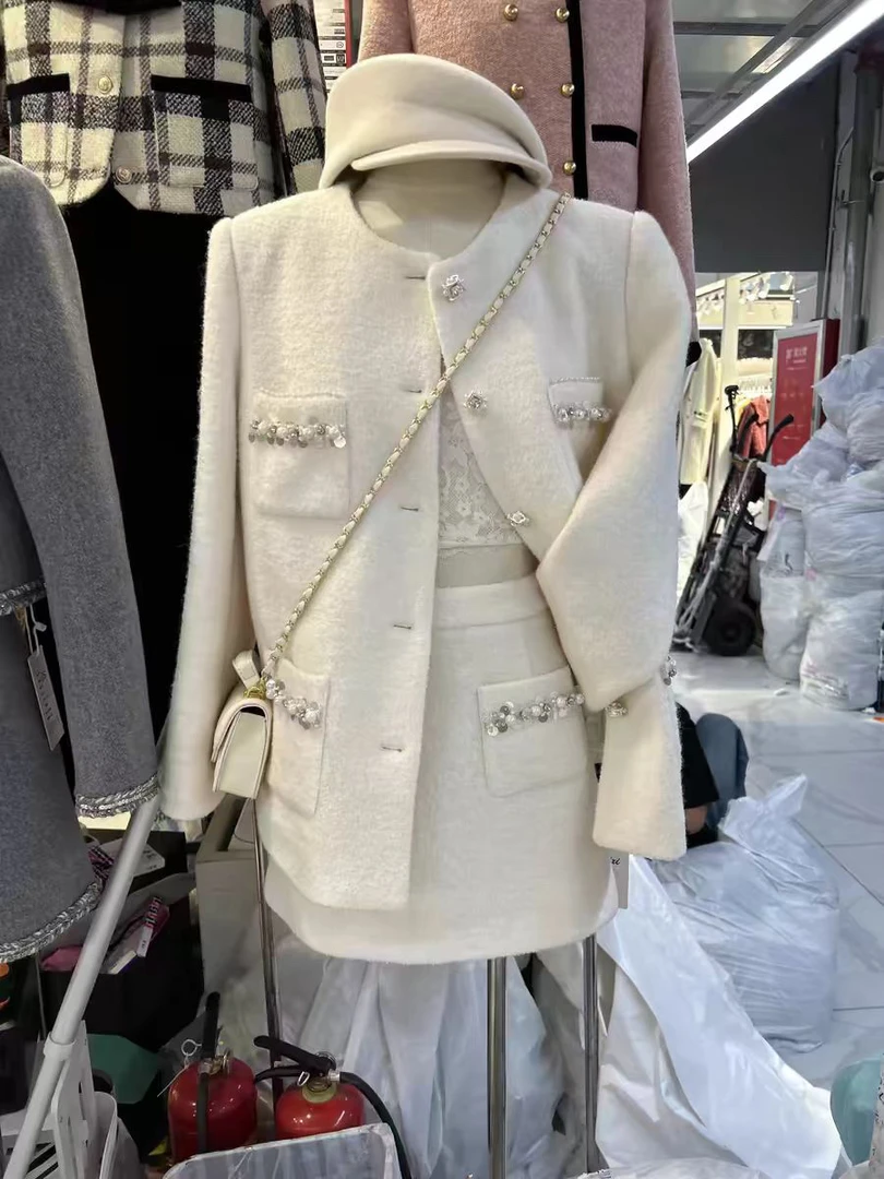 （收）秋冬季大码新款5156韩版潮流气质百搭两件套套装女