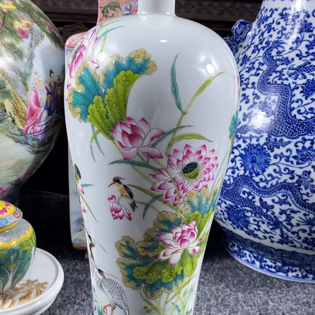 用***2陶瓷手工手绘陶瓷摆件工艺品
