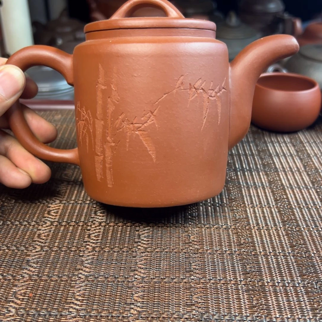 茶壶紫砂宜兴原矿紫砂壶300毫升容量