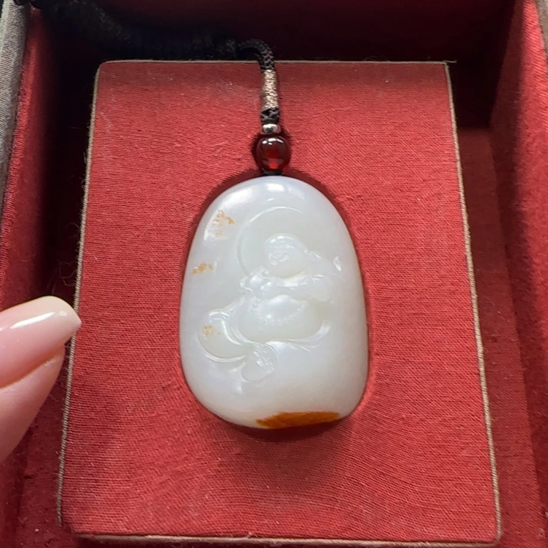 和田玉挂件未镶嵌