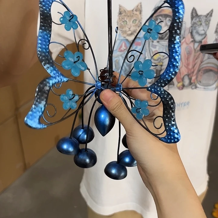 瓷片样品样品样品蓝色蝴蝶