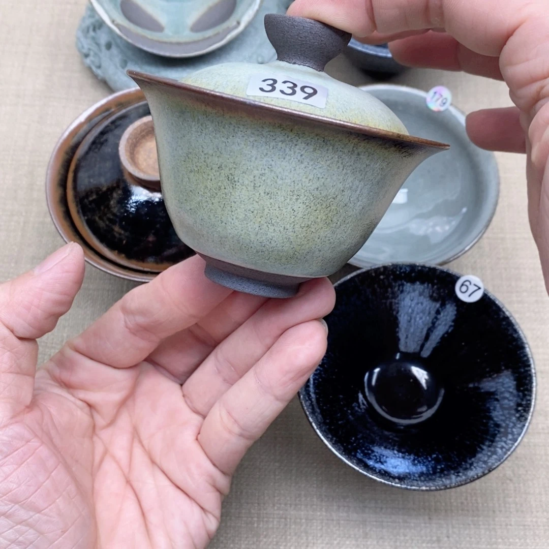 茶盏建盏主人杯漂亮339