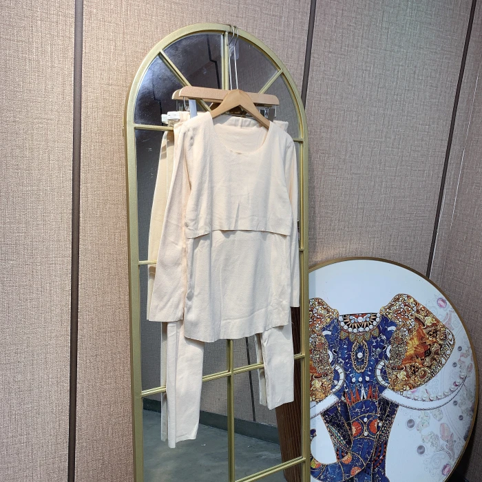 BT524孕妇肤色秋衣套装